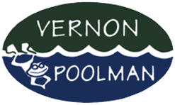 Vernon Pool Man Logo